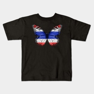 Thai Flag  Butterfly - Gift for Thai From Thailand Kids T-Shirt